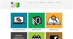 Desktop Screenshot of currypubliclibrary.org